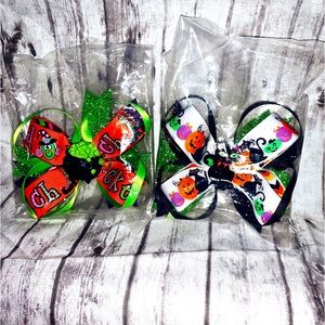 Custom Halloween bows